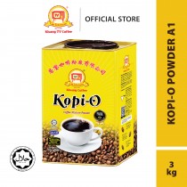 Kluang TV Coffee Kopi O Powder Grade A1 (3kg x 1 tin)